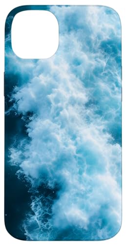 Blue Ocean Waves Sommer Meer Küste Strand Türkis Aqua Hülle für iPhone 14 Plus Blue Ocean Waves Sommer Meer Küste Strand Türkis Aqua Hülle für iPhone 14 Plus von Summer Ocean Blue Waves Phone Accessories