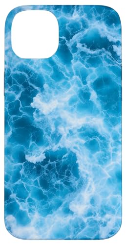 Blue Ocean Waves Sommer Meer Küste Strand Türkis Aqua Hülle für iPhone 14 Plus Blue Ocean Waves Sommer Meer Küste Strand Türkis Aqua Hülle für iPhone 14 Plus von Summer Ocean Blue Waves Phone Accessories