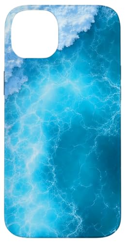 Blue Ocean Waves Sommer Meer Küste Strand Türkis Aqua Hülle für iPhone 14 Plus Blue Ocean Waves Sommer Meer Küste Strand Türkis Aqua Hülle für iPhone 14 Plus von Summer Ocean Blue Waves Phone Accessories