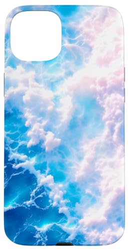 Blue Ocean Waves Sommer Meer Küste Strand Türkis Aqua Hülle für iPhone 15 Plus Blue Ocean Waves Sommer Meer Küste Strand Türkis Aqua Hülle für iPhone 15 Plus von Summer Ocean Blue Waves Phone Accessories