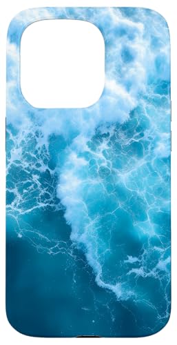 Blue Ocean Waves Sommer Meer Küste Strand Türkis Aqua Hülle für iPhone 15 Pro Blue Ocean Waves Sommer Meer Küste Strand Türkis Aqua Hülle für iPhone 15 Pro von Summer Ocean Blue Waves Phone Accessories