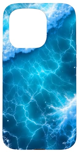 Blue Ocean Waves Sommer Meer Küste Strand Türkis Aqua Hülle für iPhone 15 Pro Blue Ocean Waves Sommer Meer Küste Strand Türkis Aqua Hülle für iPhone 15 Pro von Summer Ocean Blue Waves Phone Accessories