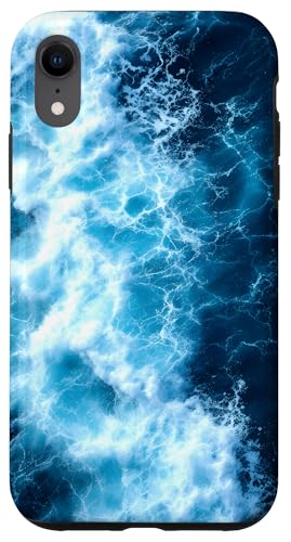Blue Ocean Waves Sommer Meer Küste Strand Türkis Aqua Hülle für iPhone XR Blue Ocean Waves Sommer Meer Küste Strand Türkis Aqua Hülle für iPhone XR von Summer Ocean Blue Waves Phone Accessories