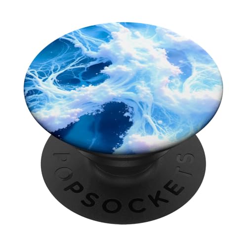 Blue Ocean Waves Sommer Meer Küste Strand Türkis Aqua PopSockets Klebender PopGrip Blue Ocean Waves Sommer Meer Küste Strand Türkis Aqua PopSockets Klebender PopGrip von Summer Ocean Blue Waves Phone Accessories