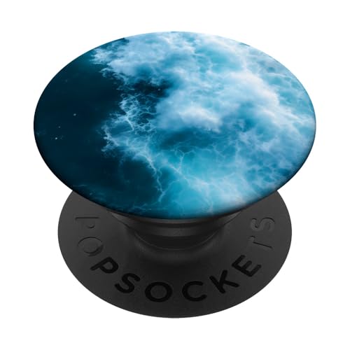 Blue Ocean Waves Sommer Meer Küste Strand Türkis Aqua PopSockets Klebender PopGrip Blue Ocean Waves Sommer Meer Küste Strand Türkis Aqua PopSockets Klebender PopGrip von Summer Ocean Blue Waves Phone Accessories