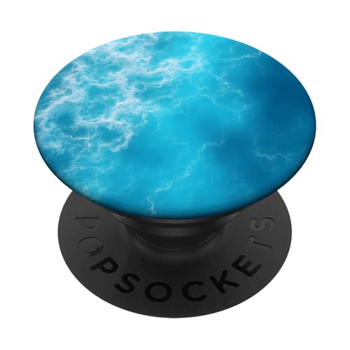 Blue Ocean Waves Sommer Meer Küste Strand Türkis Aqua PopSockets Klebender PopGrip Blue Ocean Waves Sommer Meer Küste Strand Türkis Aqua PopSockets Klebender PopGrip von Summer Ocean Blue Waves Phone Accessories