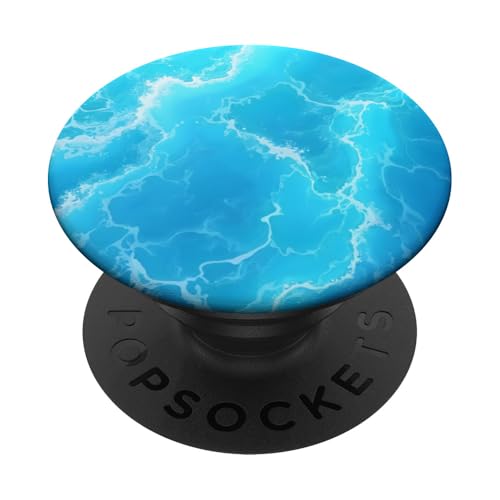 Blue Ocean Waves Sommer Meer Küste Strand Türkis Aqua PopSockets Klebender PopGrip Blue Ocean Waves Sommer Meer Küste Strand Türkis Aqua PopSockets Klebender PopGrip von Summer Ocean Blue Waves Phone Accessories