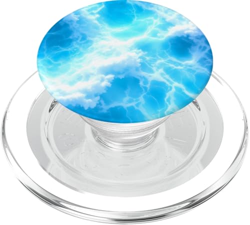 Blue Ocean Waves Sommer Meer Küste Strand Türkis Aqua PopSockets PopGrip für MagSafe Blue Ocean Waves Sommer Meer Küste Strand Türkis Aqua PopSockets PopGrip für MagSafe von Summer Ocean Blue Waves Phone Accessories
