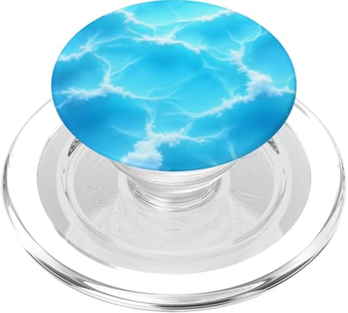 Blue Ocean Waves Sommer Meer Küste Strand Türkis Aqua PopSockets PopGrip für MagSafe Blue Ocean Waves Sommer Meer Küste Strand Türkis Aqua PopSockets PopGrip für MagSafe von Summer Ocean Blue Waves Phone Accessories