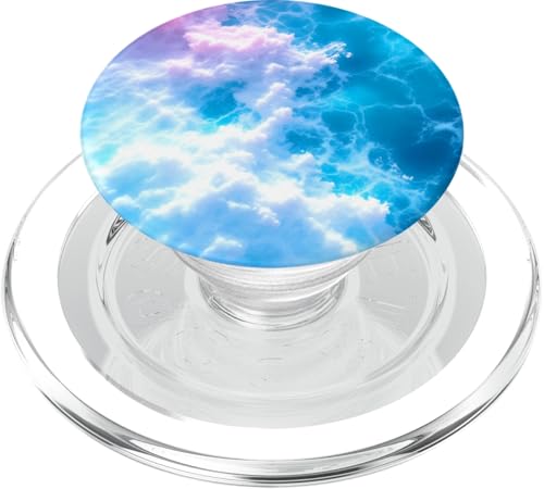 Blue Ocean Waves Sommer Meer Küste Strand Türkis Aqua PopSockets PopGrip für MagSafe Blue Ocean Waves Sommer Meer Küste Strand Türkis Aqua PopSockets PopGrip für MagSafe von Summer Ocean Blue Waves Phone Accessories
