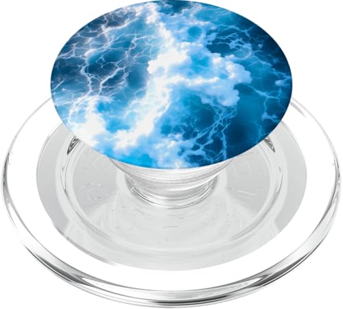 Blue Ocean Waves Sommer Meer Küste Strand Türkis Aqua PopSockets PopGrip für MagSafe Blue Ocean Waves Sommer Meer Küste Strand Türkis Aqua PopSockets PopGrip für MagSafe von Summer Ocean Blue Waves Phone Accessories