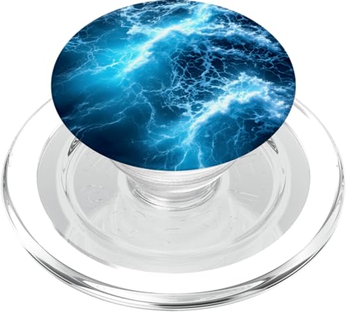 Blue Ocean Waves Sommer Meer Küste Strand Türkis Aqua PopSockets PopGrip für MagSafe Blue Ocean Waves Sommer Meer Küste Strand Türkis Aqua PopSockets PopGrip für MagSafe von Summer Ocean Blue Waves Phone Accessories