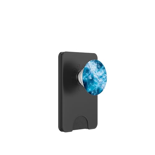 Blue Ocean Waves Sommer Meer Küste Strand Türkis Aqua PopSockets PopWallet für MagSafe Blue Ocean Waves Sommer Meer Küste Strand Türkis Aqua PopSockets PopWallet für MagSafe von Summer Ocean Blue Waves Phone Accessories