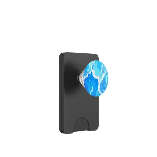 Blue Ocean Waves Sommer Meer Küste Strand Türkis Aqua PopSockets PopWallet für MagSafe Blue Ocean Waves Sommer Meer Küste Strand Türkis Aqua PopSockets PopWallet für MagSafe von Summer Ocean Blue Waves Phone Accessories