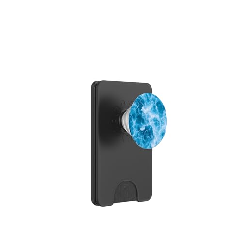 Blue Ocean Waves Sommer Meer Küste Strand Türkis Aqua PopSockets PopWallet für MagSafe Blue Ocean Waves Sommer Meer Küste Strand Türkis Aqua PopSockets PopWallet für MagSafe von Summer Ocean Blue Waves Phone Accessories