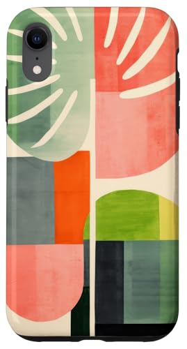 Hülle für iPhone XR Monstera Malerei Form Kunst Hülle für iPhone XR Monstera Malerei Form Kunst von Summer Season Summer Love