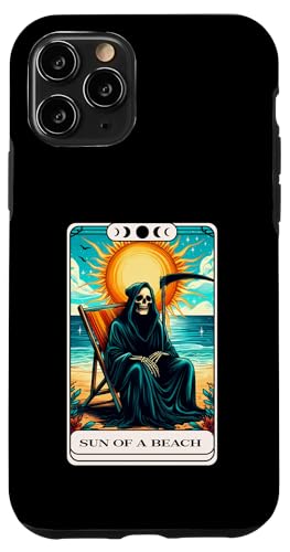 Lustige Sensenmann Sommer Tarotkarte Urlaub Strand Kreuzfahrt Hülle für iPhone 11 Pro Lustige Sensenmann Sommer Tarotkarte Urlaub Strand Kreuzfahrt Hülle für iPhone 11 Pro von Summer Tees NYC