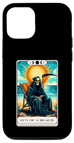 Lustige Sensenmann Sommer Tarotkarte Urlaub Strand Kreuzfahrt Hülle für iPhone 12/12 Pro Lustige Sensenmann Sommer Tarotkarte Urlaub Strand Kreuzfahrt Hülle für iPhone 12/12 Pro von Summer Tees NYC