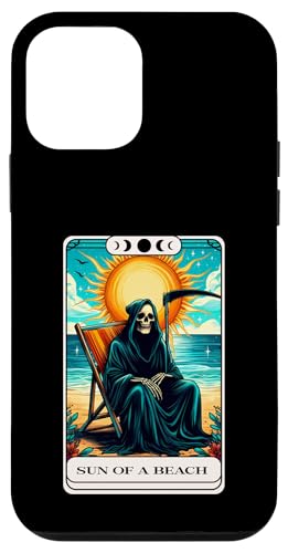 Lustige Sensenmann Sommer Tarotkarte Urlaub Strand Kreuzfahrt Hülle für iPhone 12 mini Lustige Sensenmann Sommer Tarotkarte Urlaub Strand Kreuzfahrt Hülle für iPhone 12 mini von Summer Tees NYC