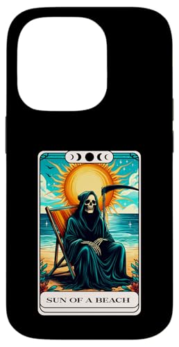 Lustige Sensenmann Sommer Tarotkarte Urlaub Strand Kreuzfahrt Hülle für iPhone 14 Pro Lustige Sensenmann Sommer Tarotkarte Urlaub Strand Kreuzfahrt Hülle für iPhone 14 Pro von Summer Tees NYC