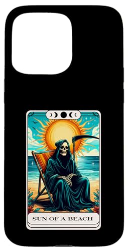 Lustige Sensenmann Sommer Tarotkarte Urlaub Strand Kreuzfahrt Hülle für iPhone 15 Pro Max Lustige Sensenmann Sommer Tarotkarte Urlaub Strand Kreuzfahrt Hülle für iPhone 15 Pro Max von Summer Tees NYC