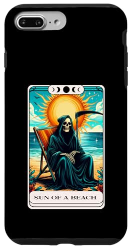 Lustige Sensenmann Sommer Tarotkarte Urlaub Strand Kreuzfahrt Hülle für iPhone 7 Plus/8 Plus Lustige Sensenmann Sommer Tarotkarte Urlaub Strand Kreuzfahrt Hülle für iPhone 7 Plus/8 Plus von Summer Tees NYC