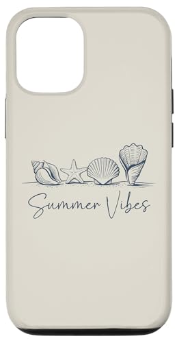 Seashell Beach Summer Vibes Ozeankreuzfahrt, Sonne und Strandurlaub Hülle für iPhone 12/12 Pro Seashell Beach Summer Vibes Ozeankreuzfahrt, Sonne und Strandurlaub Hülle für iPhone 12/12 Pro von Summer Tees NYC