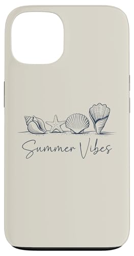 Seashell Beach Summer Vibes Ozeankreuzfahrt, Sonne und Strandurlaub Hülle für iPhone 13 von Summer Tees NYC