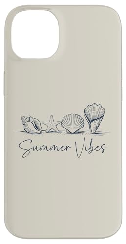 Seashell Beach Summer Vibes Ozeankreuzfahrt, Sonne und Strandurlaub Hülle für iPhone 14 Plus Seashell Beach Summer Vibes Ozeankreuzfahrt, Sonne und Strandurlaub Hülle für iPhone 14 Plus von Summer Tees NYC