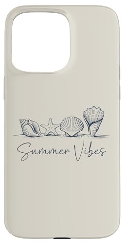 Seashell Beach Summer Vibes Ozeankreuzfahrt, Sonne und Strandurlaub Hülle für iPhone 15 Pro Max Seashell Beach Summer Vibes Ozeankreuzfahrt, Sonne und Strandurlaub Hülle für iPhone 15 Pro Max von Summer Tees NYC