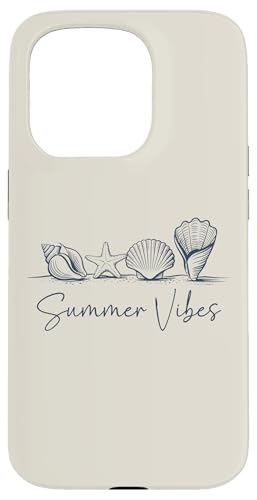 Seashell Beach Summer Vibes Ozeankreuzfahrt, Sonne und Strandurlaub Hülle für iPhone 15 Pro Seashell Beach Summer Vibes Ozeankreuzfahrt, Sonne und Strandurlaub Hülle für iPhone 15 Pro von Summer Tees NYC