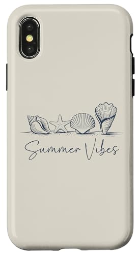 Seashell Beach Summer Vibes Ozeankreuzfahrt, Sonne und Strandurlaub Hülle für iPhone X/XS Seashell Beach Summer Vibes Ozeankreuzfahrt, Sonne und Strandurlaub Hülle für iPhone X/XS von Summer Tees NYC