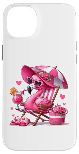 Strandgetränk mit rosa Flamingo-Sandkreuzfahrt im Sommer, Damen Hülle für iPhone 14 Plus Strandgetränk mit rosa Flamingo-Sandkreuzfahrt im Sommer, Damen Hülle für iPhone 14 Plus von Summer Tees NYC