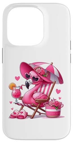 Strandgetränk mit rosa Flamingo-Sandkreuzfahrt im Sommer, Damen Hülle für iPhone 14 Pro Strandgetränk mit rosa Flamingo-Sandkreuzfahrt im Sommer, Damen Hülle für iPhone 14 Pro von Summer Tees NYC