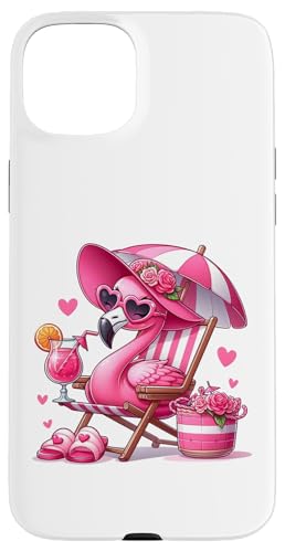 Strandgetränk mit rosa Flamingo-Sandkreuzfahrt im Sommer, Damen Hülle für iPhone 15 Plus Strandgetränk mit rosa Flamingo-Sandkreuzfahrt im Sommer, Damen Hülle für iPhone 15 Plus von Summer Tees NYC