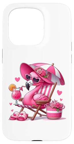 Strandgetränk mit rosa Flamingo-Sandkreuzfahrt im Sommer, Damen Hülle für iPhone 15 Pro Strandgetränk mit rosa Flamingo-Sandkreuzfahrt im Sommer, Damen Hülle für iPhone 15 Pro von Summer Tees NYC