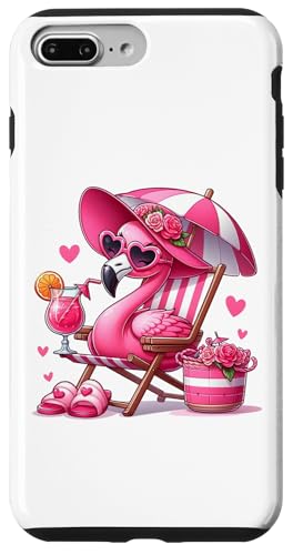 Strandgetränk mit rosa Flamingo-Sandkreuzfahrt im Sommer, Damen Hülle für iPhone 7 Plus/8 Plus Strandgetränk mit rosa Flamingo-Sandkreuzfahrt im Sommer, Damen Hülle für iPhone 7 Plus/8 Plus von Summer Tees NYC