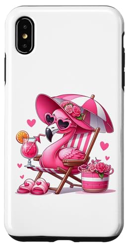 Strandgetränk mit rosa Flamingo-Sandkreuzfahrt im Sommer, Damen Hülle für iPhone XS Max Strandgetränk mit rosa Flamingo-Sandkreuzfahrt im Sommer, Damen Hülle für iPhone XS Max von Summer Tees NYC