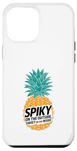 Außen stachelig süß auf der Innenseite Obst Sommer Hülle für iPhone 12 Pro Max von Summer Tropical Fruit Lover Gifts and Sayings