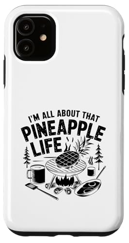 Ich bin alles über dieses Pineapple Life Fruit Summer Tropical Hülle für iPhone 11 von Summer Tropical Fruit Lover Gifts and Sayings
