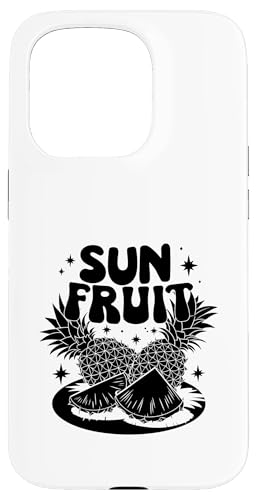 Sun Fruit Summer Tropical Ananas Lover Hülle für iPhone 15 Pro von Summer Tropical Fruit Lover Gifts and Sayings