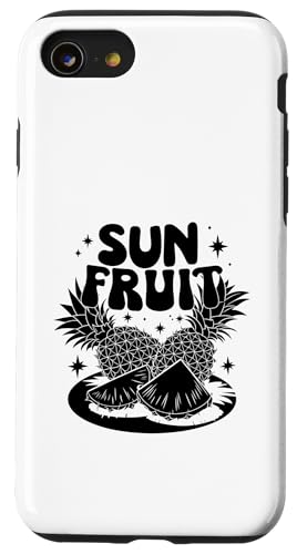 Sun Fruit Summer Tropical Ananas Lover Hülle für iPhone SE (2020) / 7 / 8 von Summer Tropical Fruit Lover Gifts and Sayings