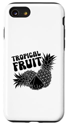 Tropische Früchte Sommer Tropische Ananas Liebhaber Hülle für iPhone SE (2020) / 7 / 8 von Summer Tropical Fruit Lover Gifts and Sayings