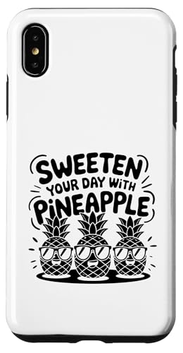 Versüßen Sie Ihren Tag mit Ananas-Frucht-Sommer-Liebhabern Hülle für iPhone XS Max von Summer Tropical Fruit Lover Gifts and Sayings