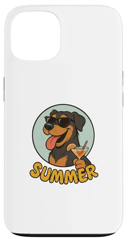 Rottweiler Sommer Design Lustiger Hund Cartoon Vintage Hülle für iPhone 13 Rottweiler Sommer Design Lustiger Hund Cartoon Vintage Hülle für iPhone 13 von Summer and Dogs