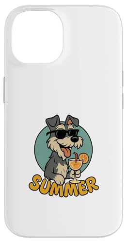Schnauzer Sommer Design Lustiger Hund Cartoon Vintage Hülle für iPhone 14 Schnauzer Sommer Design Lustiger Hund Cartoon Vintage Hülle für iPhone 14 von Summer and Dogs