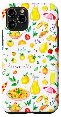 Italien Zitrone Zitrusfrüchte Sommerfrüchte Urlaub mediterrane Kunst Hülle für iPhone 11 Pro von Summer art
