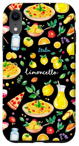 Italien Zitrone Zitrusfrüchte Sommerfrüchte Urlaub mediterrane Kunst Hülle für iPhone XR von Summer art