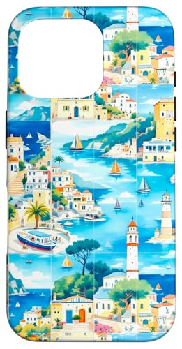 Sommer Urlaub Meer Boote Kunst Hülle für iPhone 16 Pro von Summer art