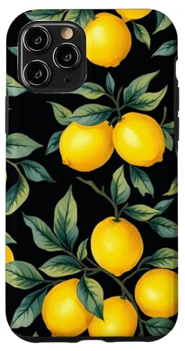 Sommer Zitrone Zitrusfrucht Kunst Hülle für iPhone 11 Pro von Summer art
